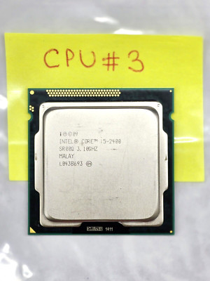 3.1 Ghz Gen 2nd Intel Core i5-2400 Quad-Core Processor SR00Q Socket LGA1155 #3