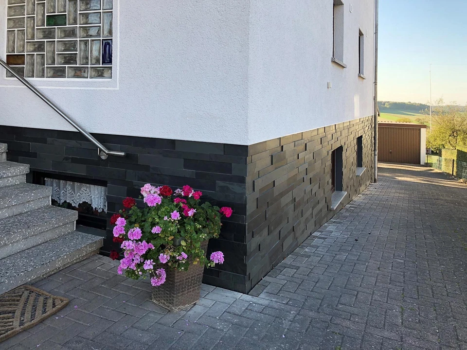 3 D Schiefer Verblender, Sockelverblender, Riemchen, Bricks, Naturstein,schwarz - Bild 3 von 4