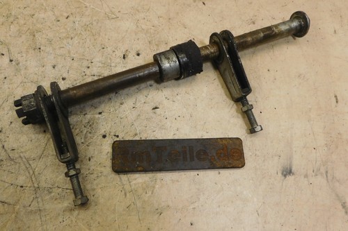 Kawasaki LTD454 EN450A Hinterradachse Achse hinten Steckachse Kettenspanner