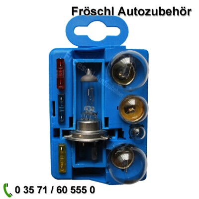 Lampenset 1x 12V H7 Lampe 12V 21W 5W Bremslicht G18 5W Sicherung 10A 15A 20A k*