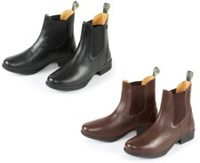 Shires Moretta Alma Ladies Horse Riding Jodhpur Boots Quick clean faux leathe...