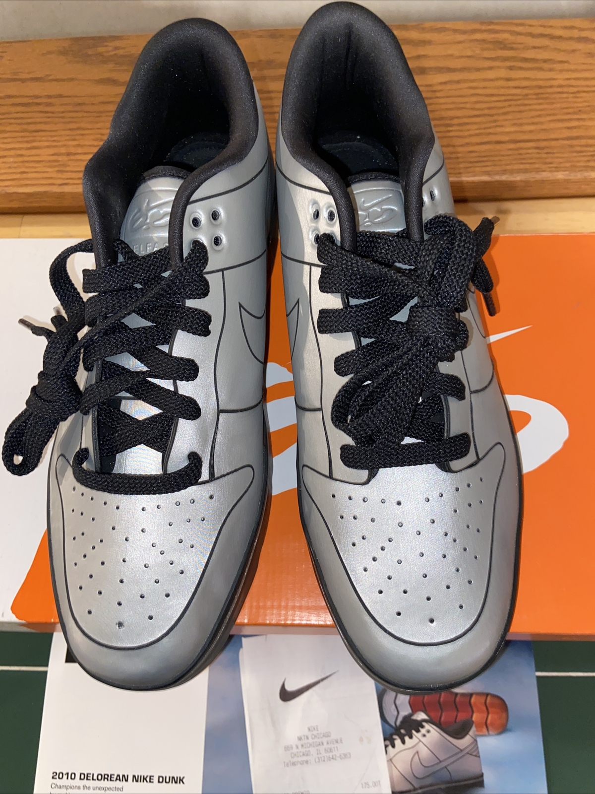 delorean nike dunk 6.0