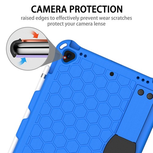 Rubber Stand Case Cover With Strap For iPad Mini Air Pro 1 2 3 4 5/6/7/8/9th Gen - Picture 11 of 84