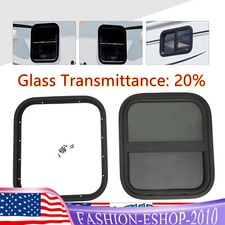 14" x 16" Vertical Slider W/ Screen RV Window For RV Trailer Camper Food Truck