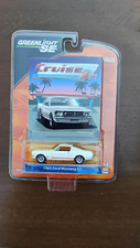 Greenlight Cruise In 1965 Ford Mustang GT White 1/64. $1 comb ship