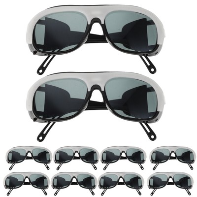  10 PCS Schweißbrille Mann Arbeit Sicherheits-Sonnenbrille Gläser Zum Schweißen