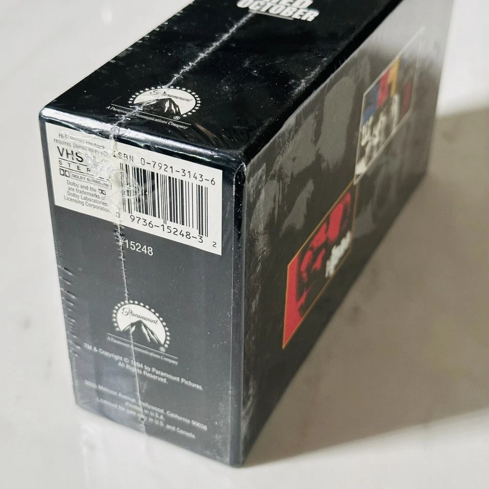 Patriot Games & The Hunt for Red October VHS 1994 - New / Sealed Paramount - Image 3 of 3