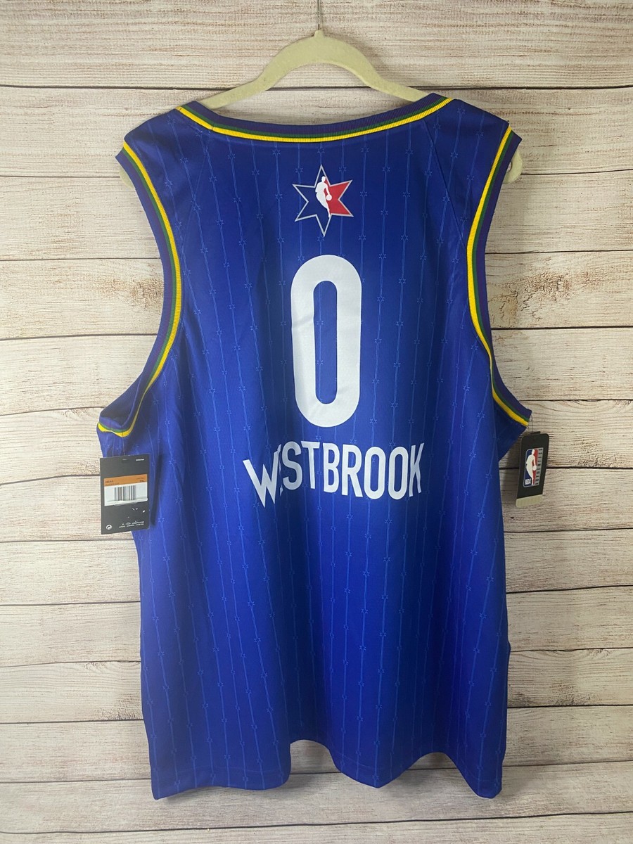 Nike Jordan Westbrook Kia 2020 All Star Swingman CJ1062-404 XXL 56 ADULT  XXLARGE