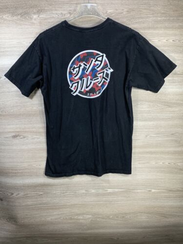 Y2K NHS Santa Cruz Japanese Black Medium Rare Vintage - Picture 4 of 5