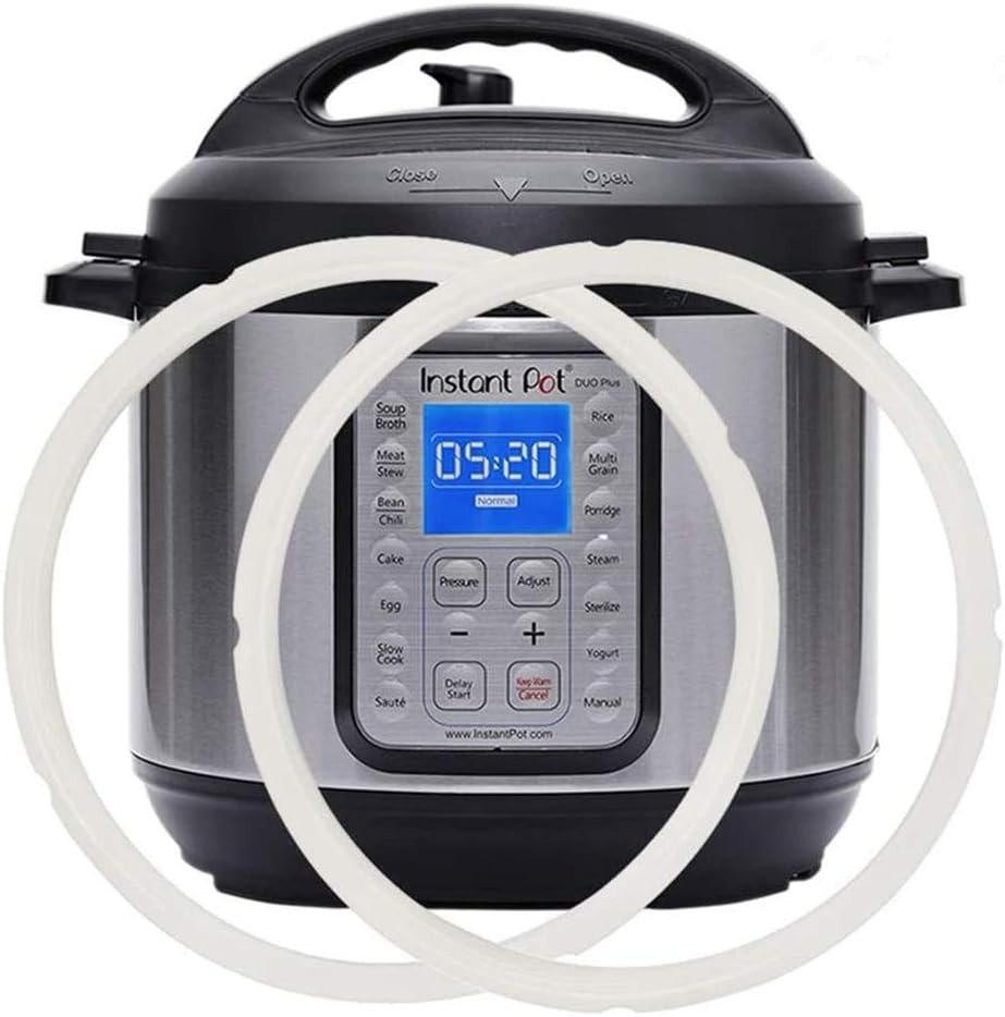 Silicone Sealing Ring for Instant Pot - 8 Quart, Food-Grade Silicone Fits Duo, D