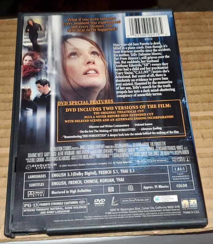 The Forgotten (DVD, 2004) | eBay