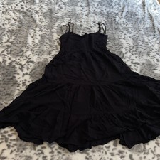 Forever 21 Black Spaghetti Strap Dress