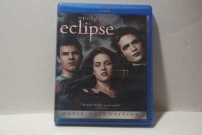 The Twilight Saga: Eclipse (Blu-ray, 2010) Kristen Stewart Vampire/Wolves Romanc