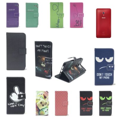 Handy Tasche Für Asus Zenfone 6 Flip Cover Case Schutz Hülle Etui Motiv Wallet
