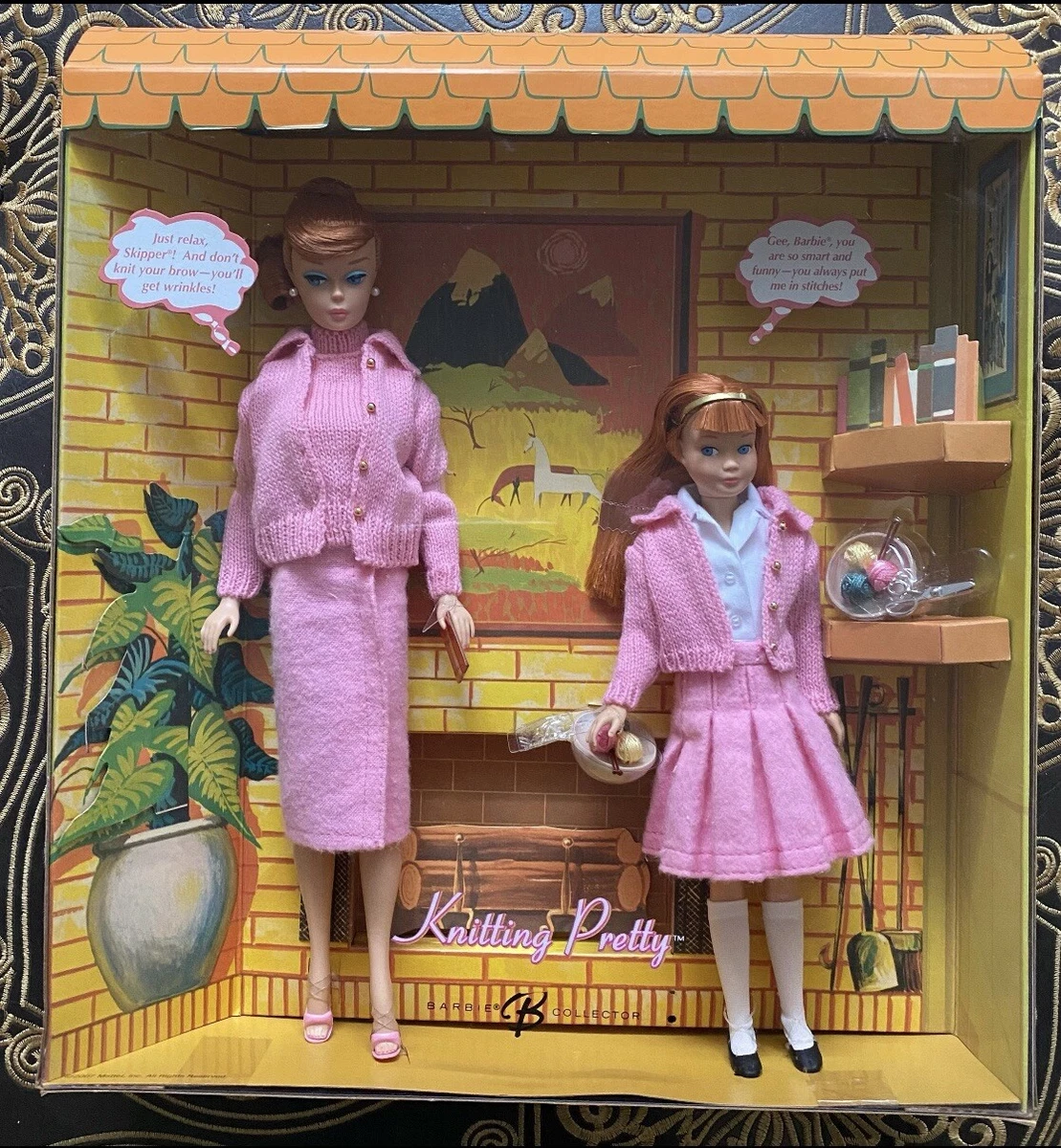 Barbie knitting pretty clearance