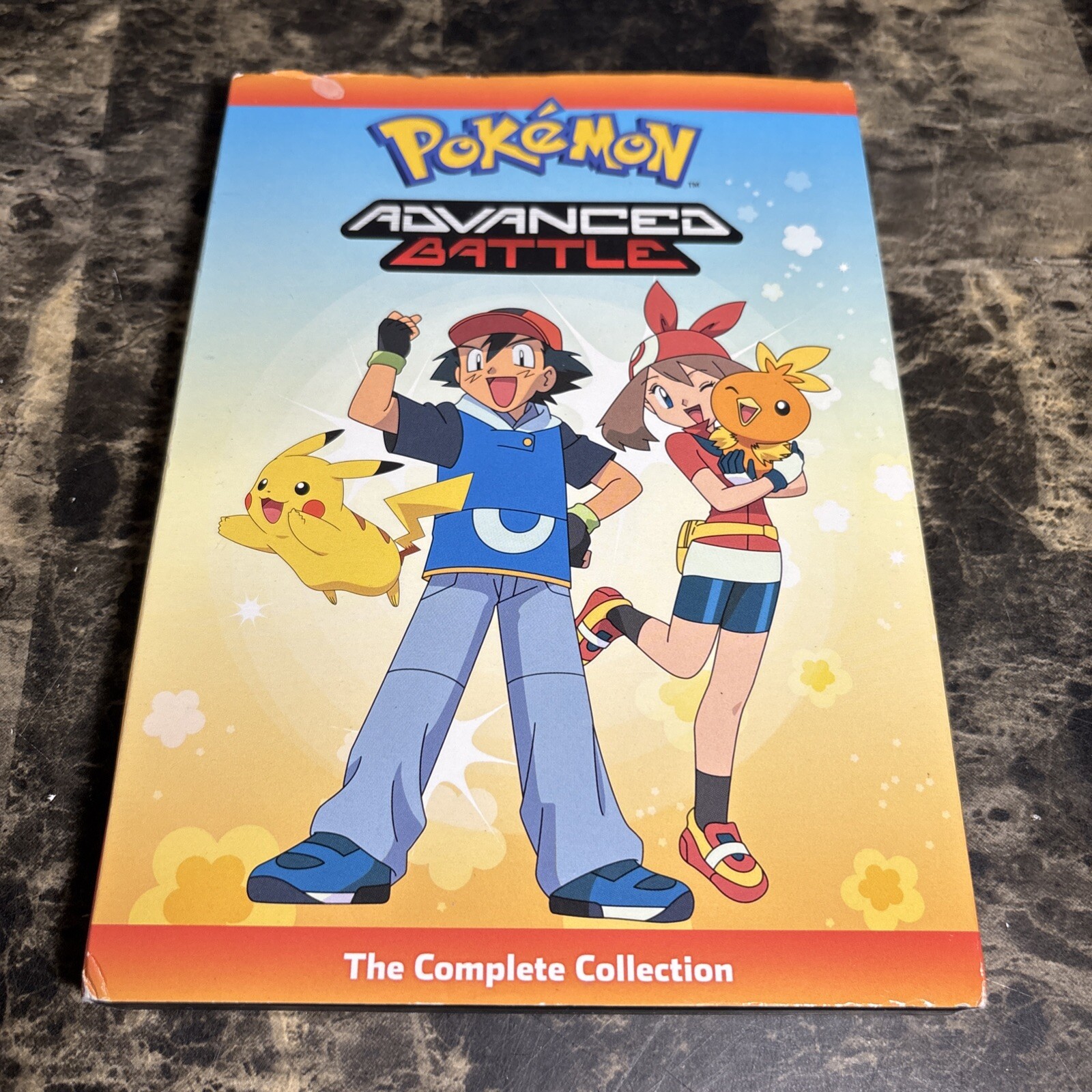 Pokemon Advanced Battle Complete Collection DVD 6 Discs Complete W/ Slipcover