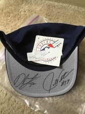 Derek Lowe & John Valentine Auto Red Sox Hat New Signed Autograph
