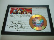 PINK FLOYD    LIMITED EDITION SIGNED   AUTOGRAPH 12 FRAMED A4