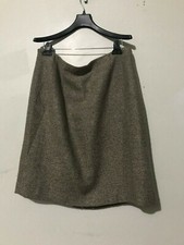 First Issue Liz Claiborne Size 16 Tweed Brown Skirt Women Modern Style FIMU0767