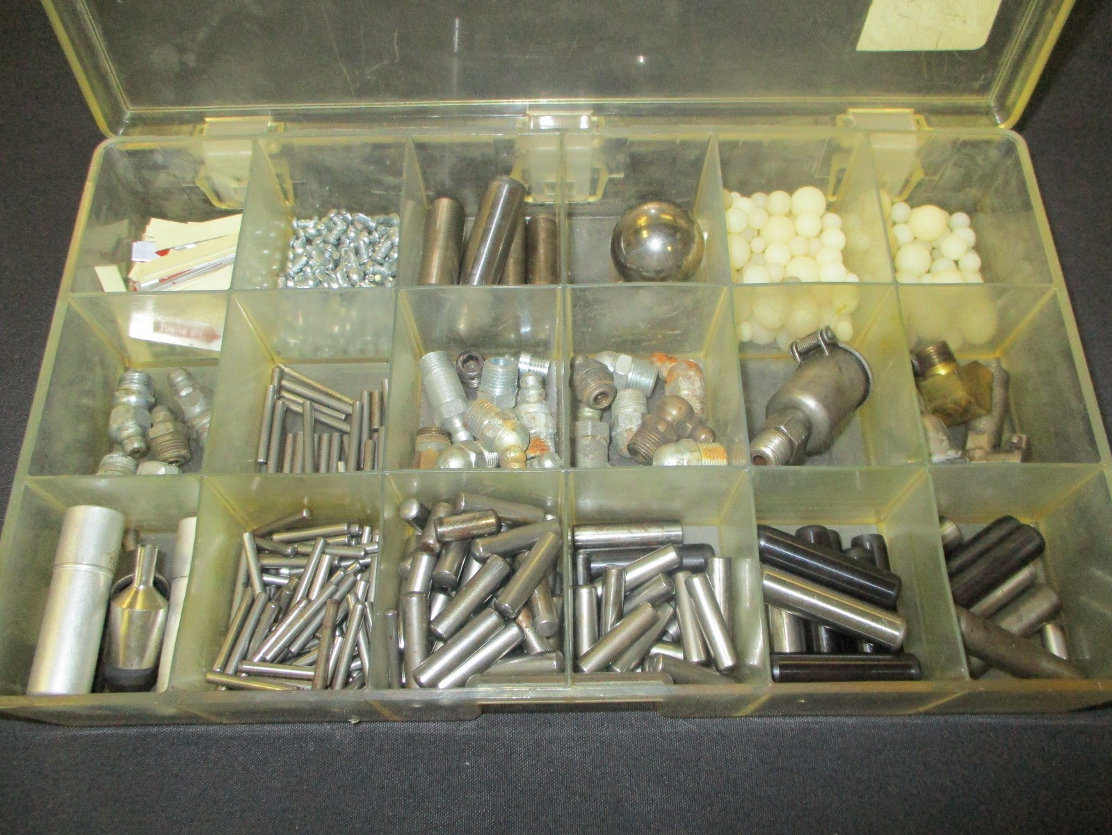 Used/Unused Dowels Pins, Bearings, Rivets, Grease Zert's & Misc. Parts ...