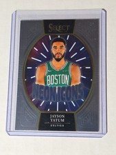 2024-25 Panini Select - Neon Icons Jayson Tatum Boston Celtics Basketball #18