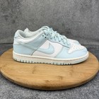 Nike Dunk Low Shoes Girls Size 4.5Y White Blue FB9109-105 Sneakers Casual