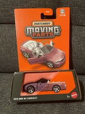 Miniature Matchbox BMW M4 Cabriolet 2020 Moving Parts 1/64 1:64 Neuve Boîte