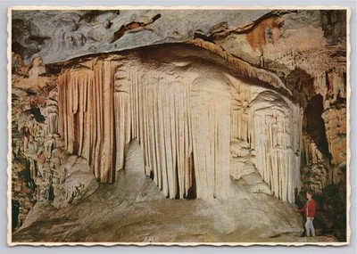 Postcard  Frozen Waterfall Formation, Cango Caves, Oudtshoorn, South Africa O-11