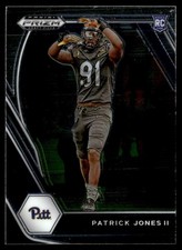 2021 Panini Prizm Draft Picks Collegiate Patrick Jones II Rookie Pittsburgh