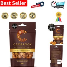 Caramelised Cashews, 80g Bag