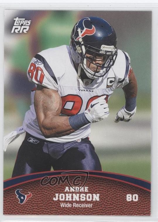 2011 Topps Rising Rookies Andre Johnson #9 HOF 0n6