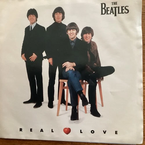The Beatles / Real Love & Baby's In Black (Live) / Apple 1996 45rpm w PS / Mint!