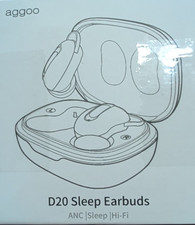 Sleep Earbuds, Mini ANC Wireless Earbuds Bluetooth 5.4 Headphones Deep Bass Ster