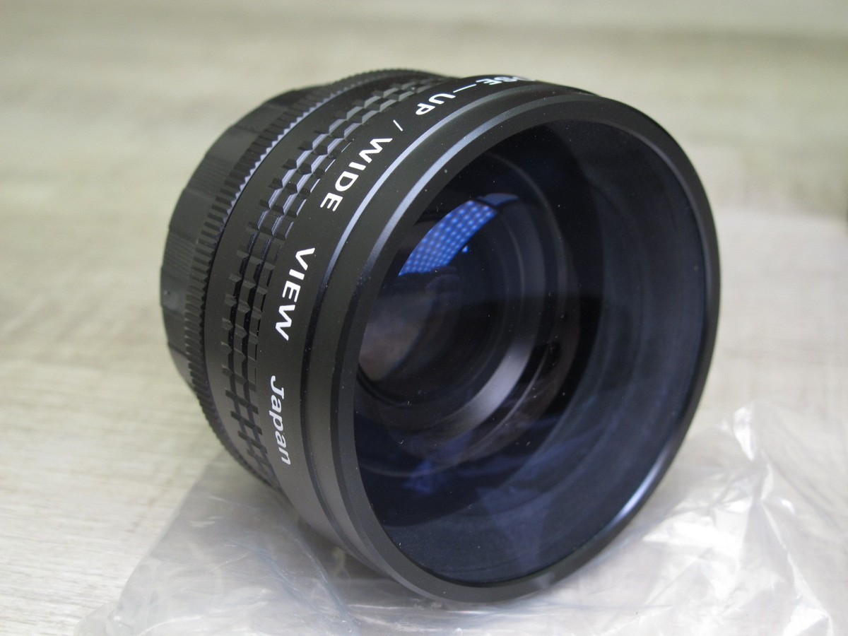 Fixation Macro Ambico V-0311 58mm Pour Caméscope – Grand Angle Et Macro – état Neuf