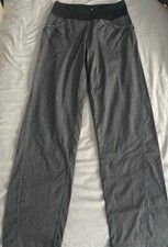 prAna Women's Summit Pants, Size Small, Color Charcoal Heather/Black