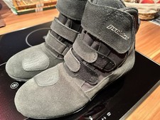 Motorrad Stiefel Probiker Gr. 43 Schwarz Leder