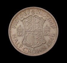 GEORGE VI 1946 SILVER HALFCROWN - VERY HIGH GRADE