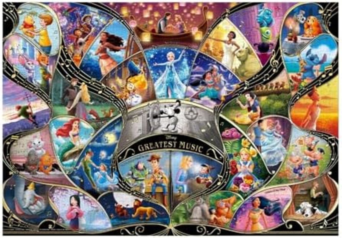 Tenyo 1000 Pieces Jigsaw Puzzle DISNEY GREATEST MUSIC 51x73.5cm D