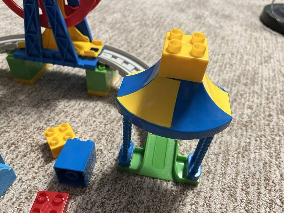 Mega Bloks Thomas And Friends Ferris Wheel Set (INCOMPLETE) - Image 3 of 4