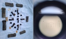 mirino ottica 2.6x13 lanciarazzi rpg panzerfaust Hensoldt ZF Lenti Zeiss rail 20