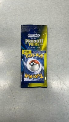 Pokémon Pressti Prime Packs - 8 Cards Per Pack. 2 bonus And 2 Cartes  Included