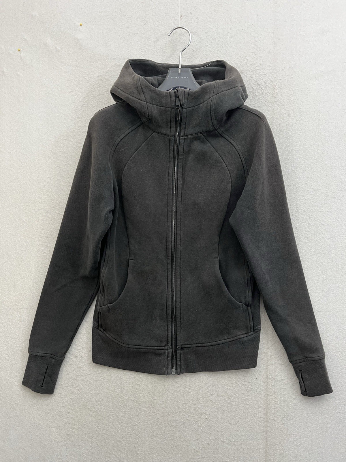Lululemon Scuba Black Full Zip Hoodie Women's Size