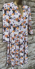 Ladies M&S Collection Floral Print Ditsy 3/4 Sleeve Oversized/Shift Dress UK 12