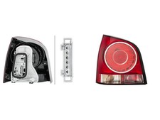 2x Rückleuchten HELLA L+R für VW POLO, POLO 9N