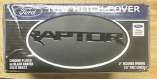 Ford RAPTOR tow Hitch Cover Brass authentic Ford 