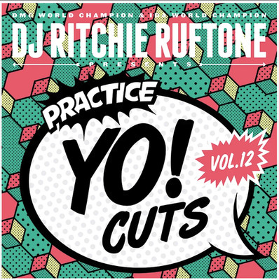 Ritchie Ruftone Practice Yo! Cuts Vol. 12 ::: 12'' Eco GREEN Bio Vinyl Scratch
