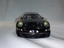 AUTOart Racing Division Porsche 911 (997) GT3 RSR Black 1:18 Diecast w/ Case