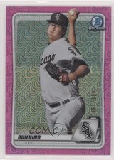 2020 Bowman Chrome Prospects Mega Box Pink Mojo Refractor /199 Dane Dunning 2l4