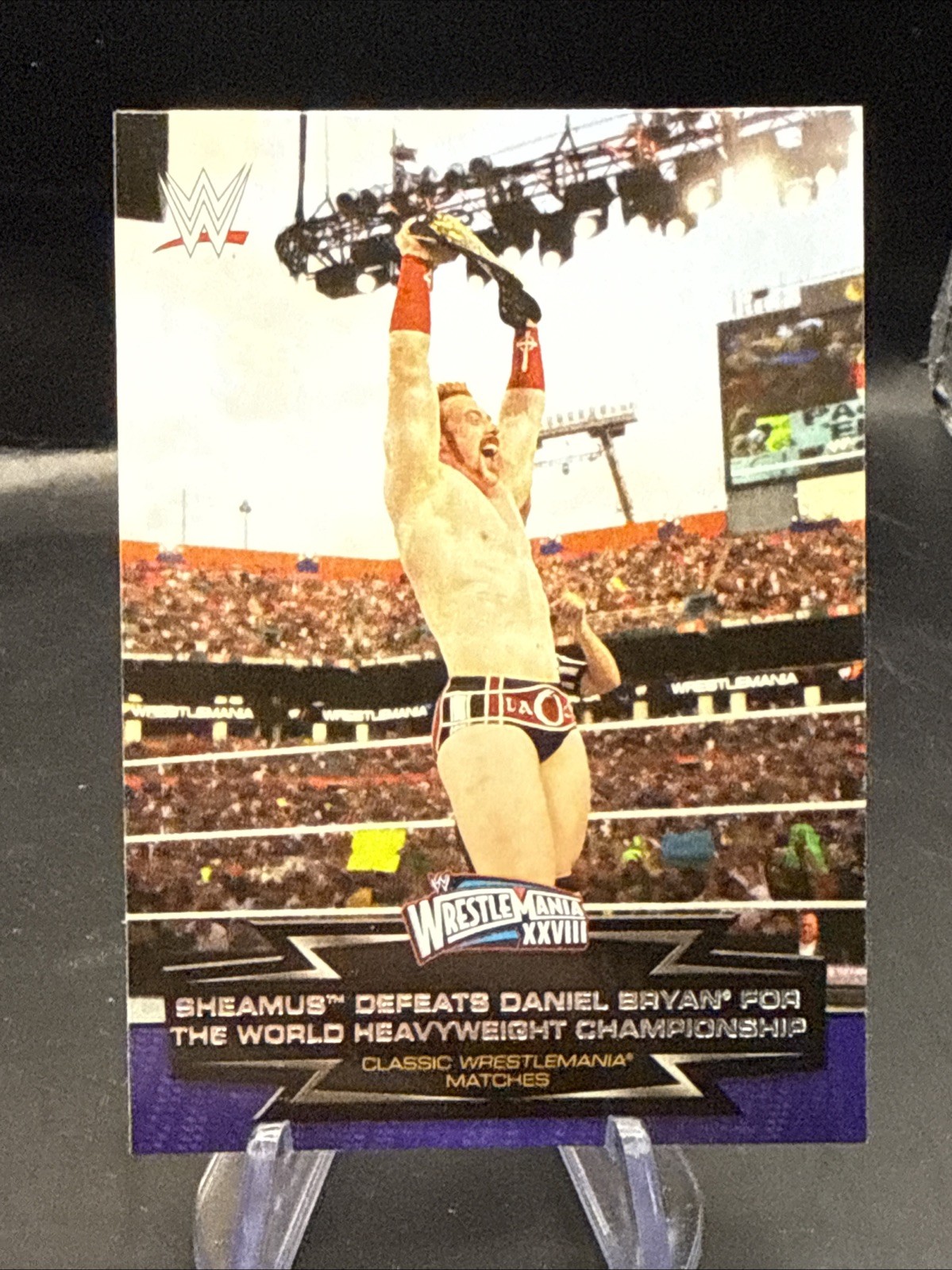 2015 Topps WWE Road to Wrestlemania - Classic Wrestlemania Matches Sheamus #28