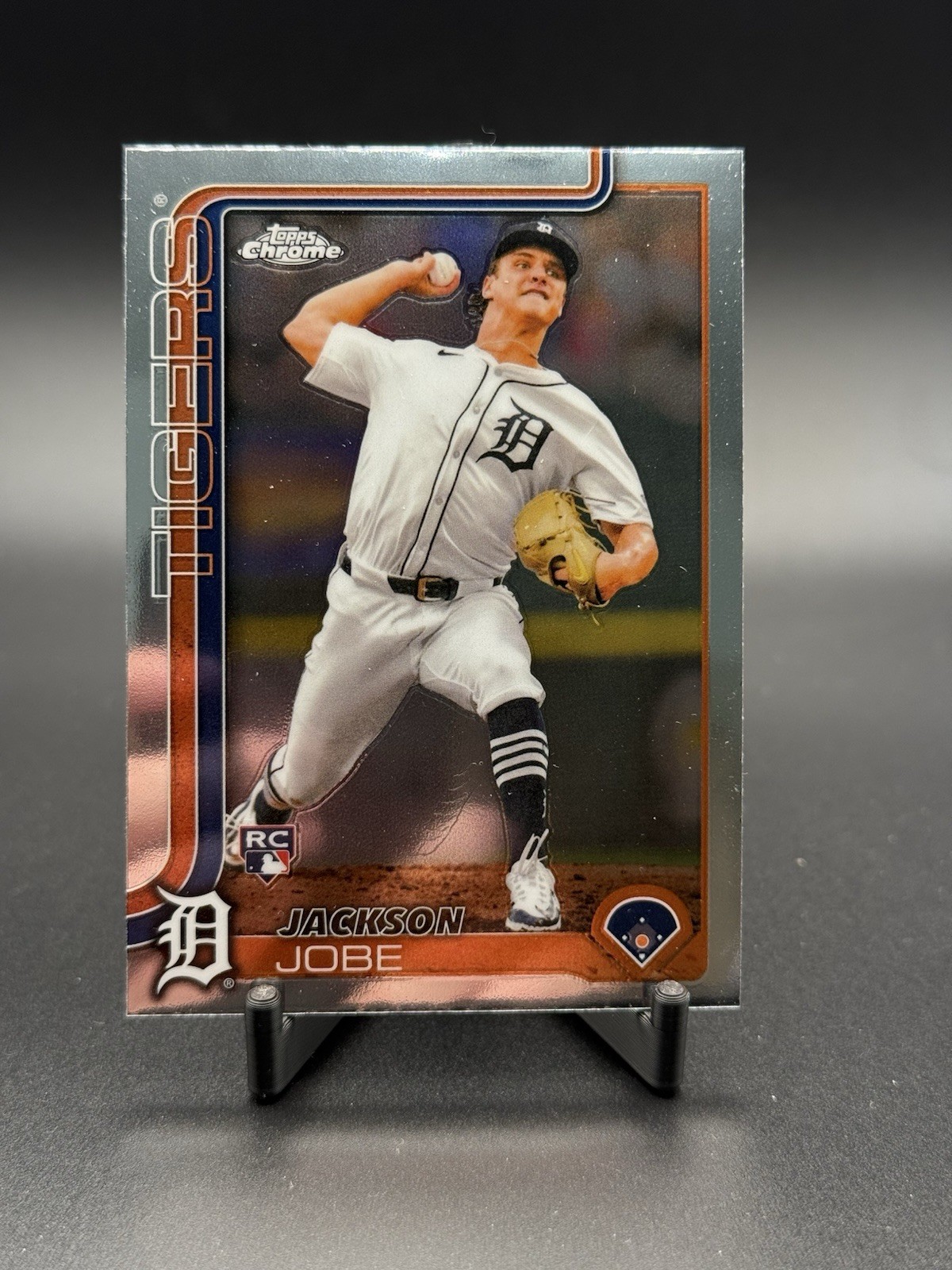 2025 Topps Chrome Jackson Jobe RC Refractor #249 RC - Detroit Tigers